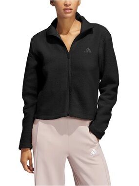 Adidas Women’s Sherpa Full-Zip Jacket